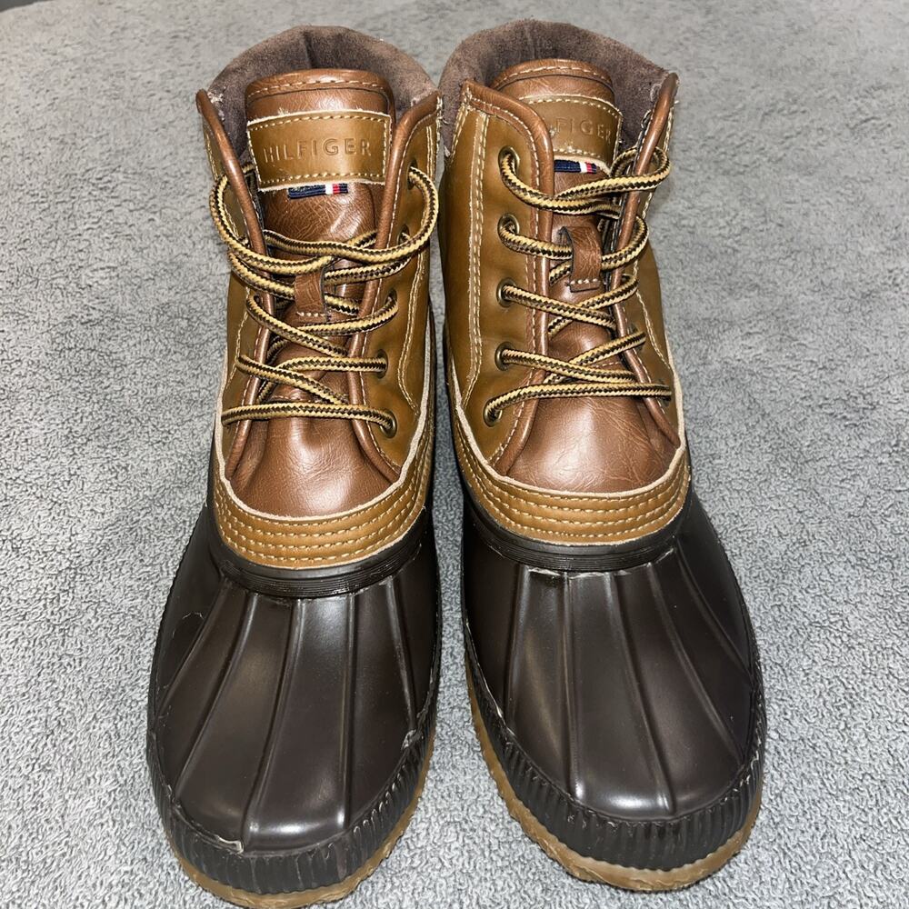 Hilfiger TM Casey Men's Waterproof Duck Boots Size 8